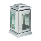 Lampada a candela monumento in ottone, 25,5 x 16 cm